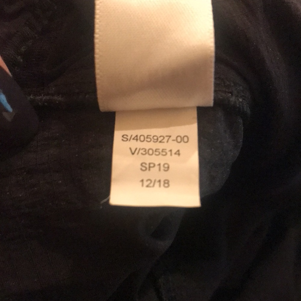 Athleta Drawstring Toggle Black Pants High Rise P… - image 5